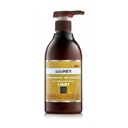 Saryna Key Damage Light Pure African Shea Conditioner Atstatomasis plaukų kondicionierius su taukmedžio sviestu, 1000ml