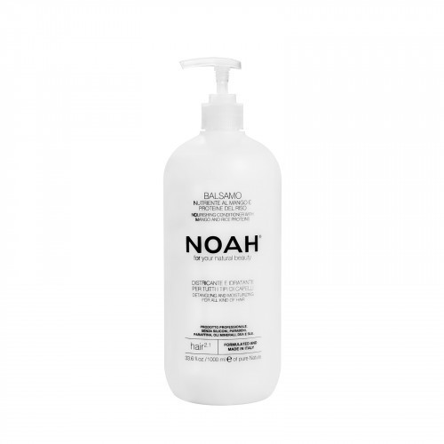 Noah 2.1. Nourishing Conditioner With Mango And Rice Proteins Maitinamasis balzamas lengvinantis plaukų iššukavimą, 1000ml