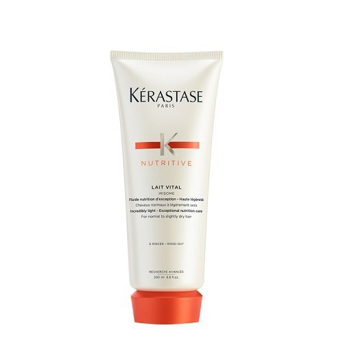 Kérastase Nutritive Lait Vital Ultra-Light Detangling Conditioner Itin lengvas maitinamasis kondicionierius sausiems plaukams, 200ml