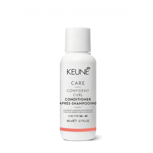 Keune Confident Curl Conditionier Kondicionierius garbanotiems plaukams, 80ml