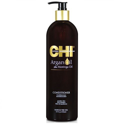 CHI Argan Oil Plaukų kondicionerius su argano ir moringų aliejumi, 739ml