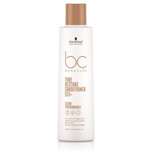 Schwarzkopf Professional BC CP Time Restore Q10+ Conditioner Kondicionierius brandiems plaukams, 200ml