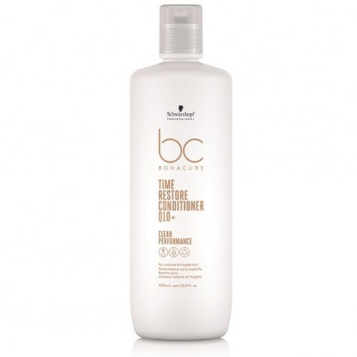 Schwarzkopf Professional BC CP Time Restore Q10+ Conditioner Kondicionierius brandiems plaukams, 1000ml