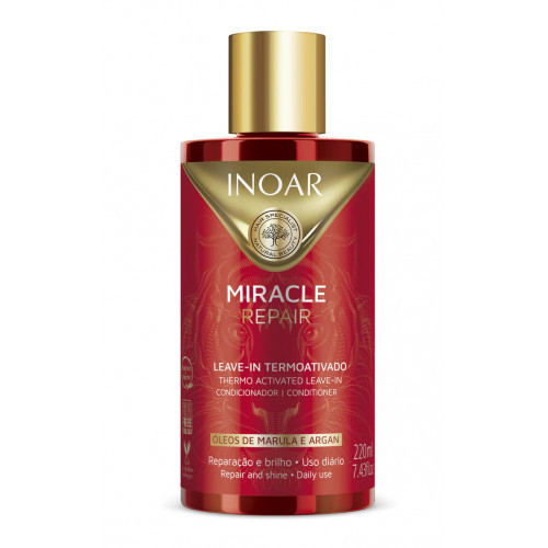 Inoar Miracle Repair Leave-in Nenuplaunamas kondicionierius, 220ml