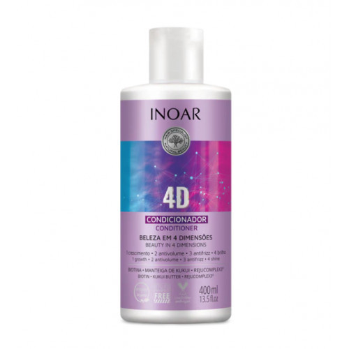 Inoar 4D Conditioner Plaukų kondicionierius, 400ml