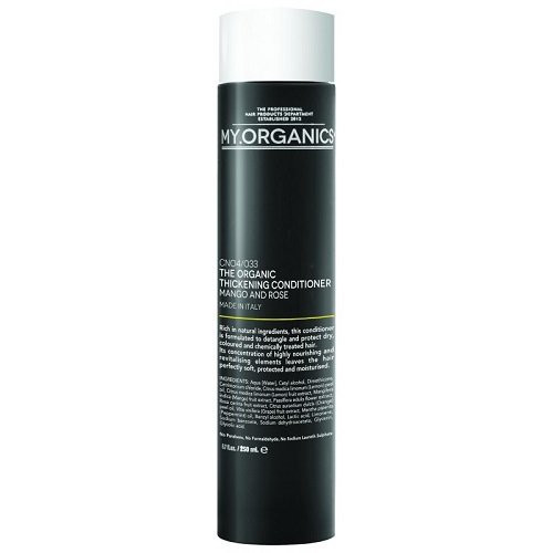 My.Organics Thickening Conditioner Atpalaiduojantis ir drėkinantis kondicionierius su mango ir rože, 250ml