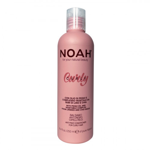 Noah Curly Anti Frizz Conditioner Glotninamasis kondicionierius, 250ml