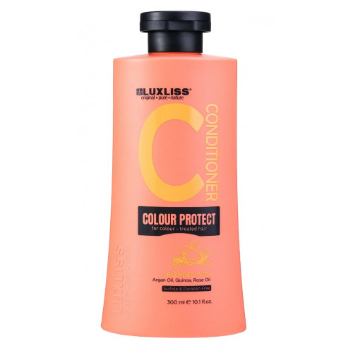 LUXLISS Colour Protect Conditioner Kondicionierius dažytiems plaukams, 300ml