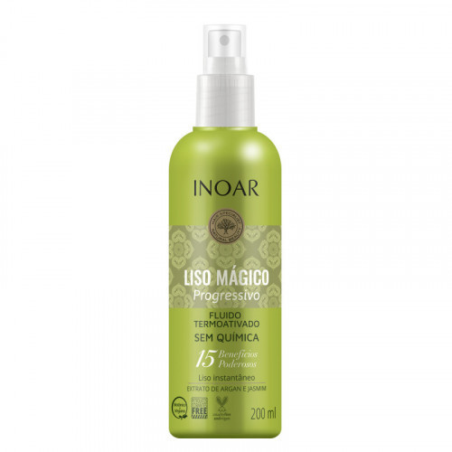 Inoar Liso Magico Progressivo Purškiamas fluidas, 200ml