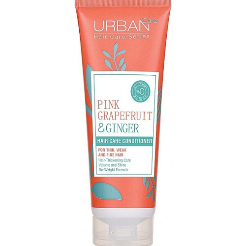 Urban Care Pink Grapefruit & Ginger Hair Conditioner Apimties suteikiantis kondicionierius plaukams, 250ml