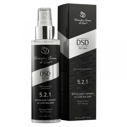 DSD de Luxe Botox Hair Therapy de Luxe Balsam Atstatomasis plaukų balzamas su botoksu, 150ml