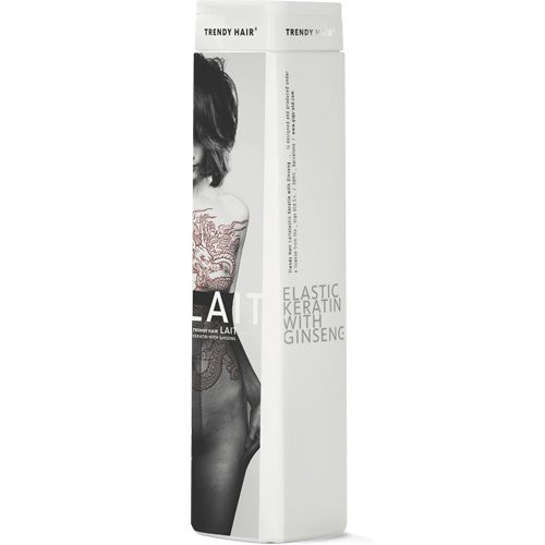 Trendy Hair Lait Elastic Keratin With Ginseng Hair Conditioner Kondicionierius plaukams su grynu keratinu ir ženčeniu, 300ml