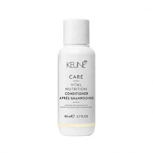 Keune Care Line Vital Nutrition Kondicionierius sausiems, pažeistiems plaukams, 80ml