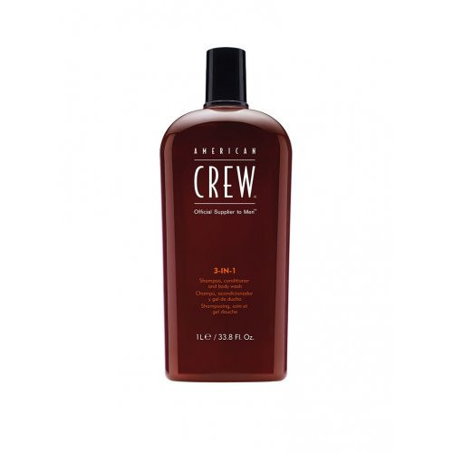 American Crew 3in1 Šampūnas, kondicionierius ir dušo želė, 250ml