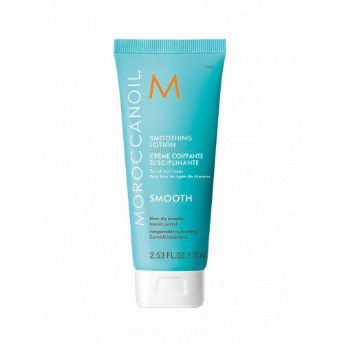 Moroccanoil Smoothing Lotion Švelninamasis losjonas nepaklusniems ir garbanotiems plaukams, 75ml