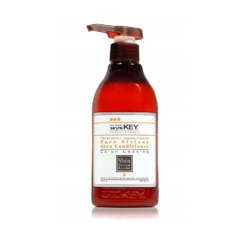 Saryna Key Color Lasting Pure African Shea Butter Plaukų kondicionierius su taukmedžio sviestu, 500ml