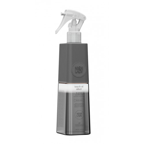 Nishlady Touch Of Silver Bi-Phase Conditioner Dvifazis kondicionierius šviesiems plaukams, 386 ml