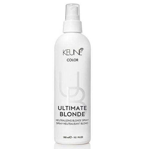 Keune Ultimate Blonde Neutralizing Blonde Spray Geltoną atspalvį neutralizuojantis purškiklis, 300ml