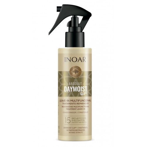 Inoar Absolut DayMoist CLR TM Leav-In Nenuplaunamas kondicionierius pažeistiems plaukams, 200ml