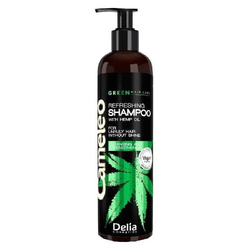 Plaukų šampūnas su kanapių aliejumi CAMELEO HEMP OIL, 250 ml