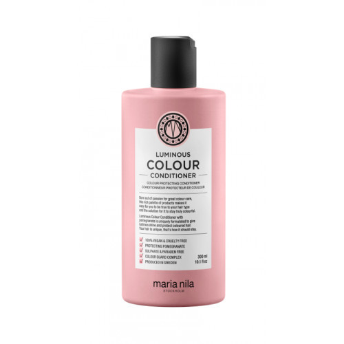 Maria Nila Luminous Colour Conditioner Spindesio suteikiantis dažytų plaukų kondicionierius, 300ml