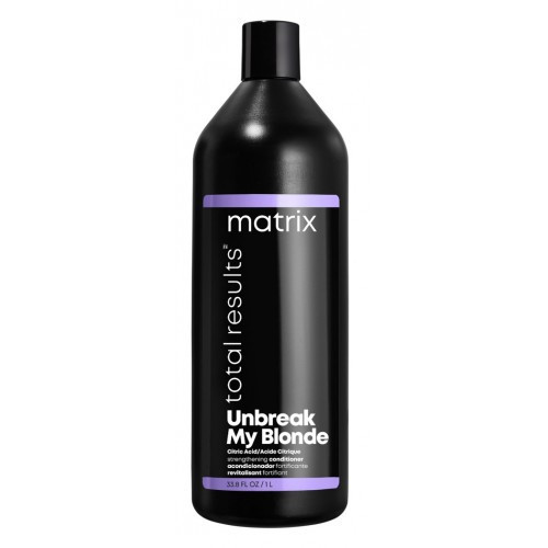 Matrix Stiprinantis kondicionierius su citrinų rūgštimi Total Results Unbreak My Blonde 1000ml