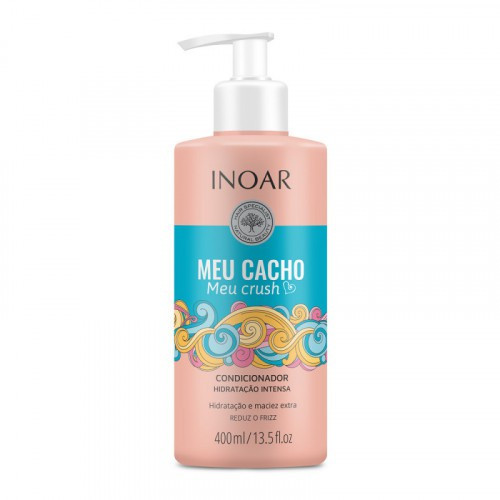 Inoar Kondicionierius garbanotiems plaukams Meu Cacho Meu Crush Conditioner 400ml