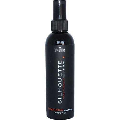 Neaerozolinis plaukų lakas Schwarzkopf Professional Silhouette Pump Spray Super Hold 200 ml