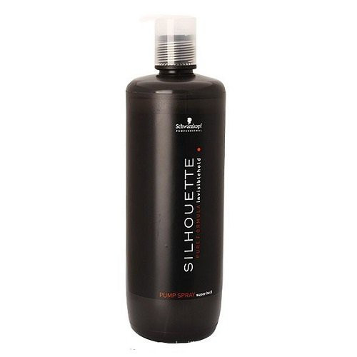 Schwarzkopf Professional Silhouette Super Hold Pumpspray Mechaninis stiprios fiksacijos plaukų lakas, 1000ml