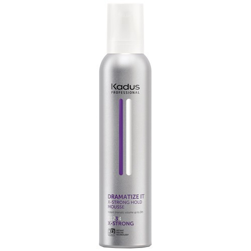 Kadus Professional Dramatize It X-strong Hold Mousse Ypač stiprios fiksacijos plaukų putos, 250ml