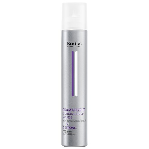 Kadus Professional Dramatize It X-strong Hold Mousse Ypač stiprios fiksacijos plaukų putos, 500ml