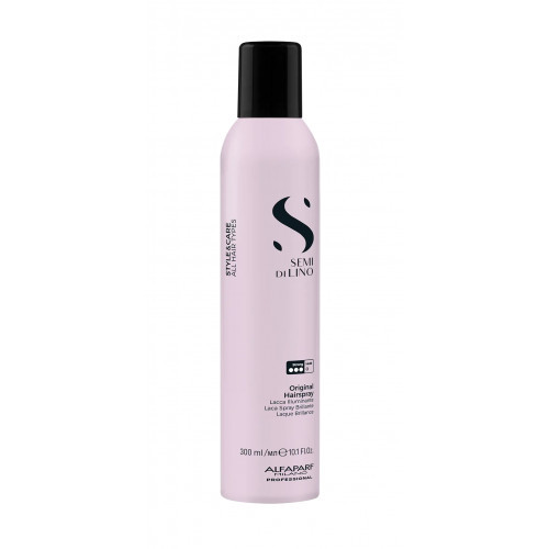 AlfaParf Milano Style Stories Original Hairspray Stiprios fiksacijos plaukų lakas, 300ml