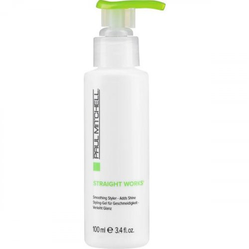 Paul Mitchell Straight Works Smoothing Styler Plaukus glotninantis gelis, 100ml