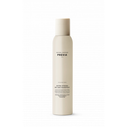 PREVIA Extra Strong No Gas Hairspray Neaerozolinis plaukų lakas, 200ml