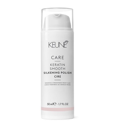 Keune Care Line Keratin Smooth Glotnumo ir blizgesio suteikiantis plaukų kremas, 50ml