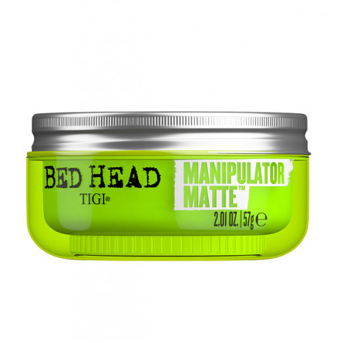 Tigi Bed Head Manipulator Matte Wax Stiprios fiksacijos matinis plaukų vaškas, 57g