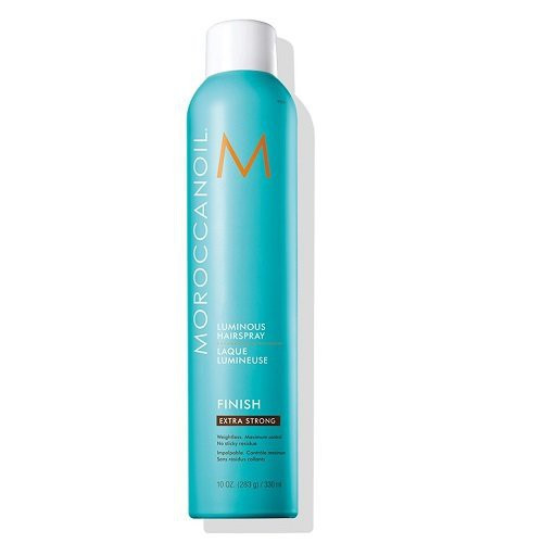 Moroccanoil Finish Extra Strong Luminous Hairspray Ypač stiprios fiksacijos plaukų lakas, 330ml