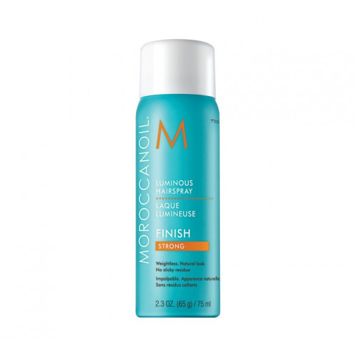 Moroccanoil Luminous Stiprios fiksacijos plaukų lakas, 75ml
