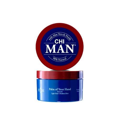 Vidutinės fiksacijos plaukų pomada CHI MAN Palm Of Your Hand Light Hold Pomade 85g