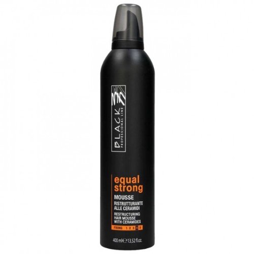 Plaukų putos PARISIENNE BLACK EQUAL STRONG, 400 ml