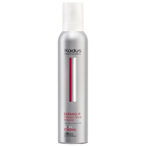 Kadus Professional Expand It Strong Hold Mousse Stipriai fiksuojančios plaukų putos, 200ml