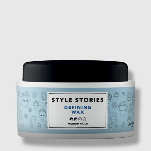 AlfaParf Milano Style Stories Defining Wax Vidutinės fiksacijos vaškas, 75ml