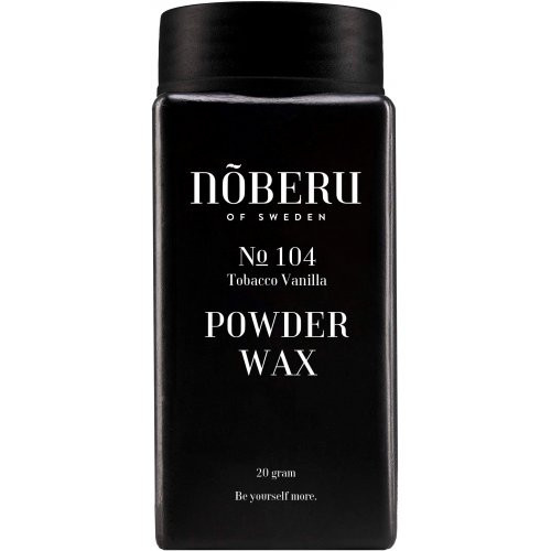 Noberu No 104 Tobacco Vanilla Powder Wax Plaukų formavimo pudra - vaškas, 20g