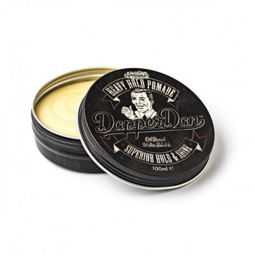 Dapper Dan Heavy Hold Pomade Stiprios fiksacijos ir spindesio plaukų pomada, 100ml