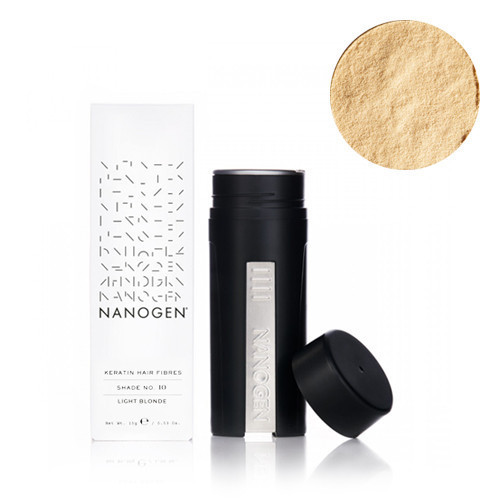 Nanogen Keratin Hair Fibres Light Blonde Plaukų pudra - skaidulos, 30g