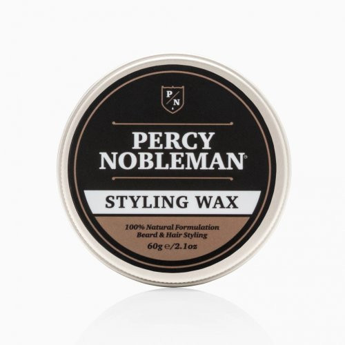 Percy Nobleman Gentlemans Styling Wax Barzdos ir plaukų modeliavimo vaškas, 50ml