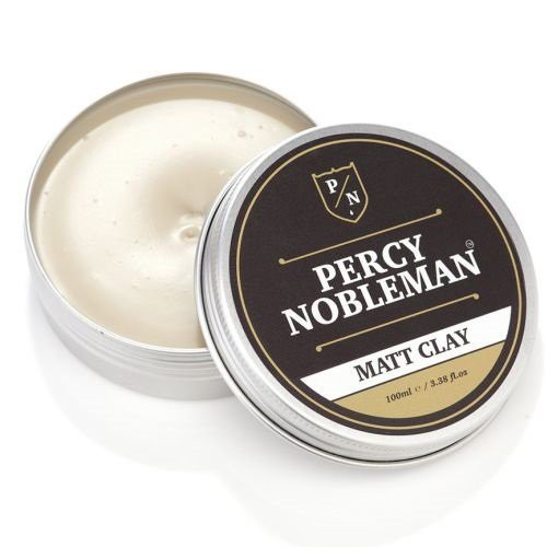 Percy Nobleman Matt Clay Plaukų modeliavimo molis, 100ml