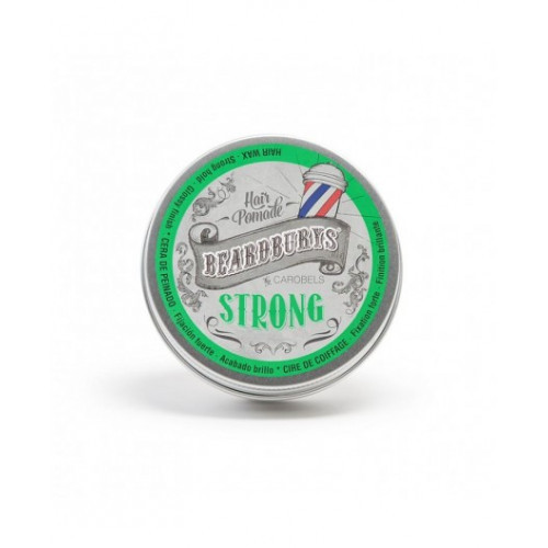 Beardburys Strong Hair Pomade Stipriai fiksuojanti vandens pagrindo pomada, 100ml