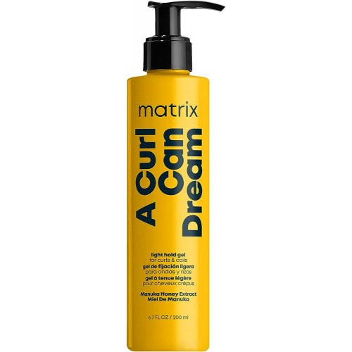 Matrix A Curl Can Dream Light Hold Gel Lengvos fiksacijos garbanų formavimo gelis, 250ml