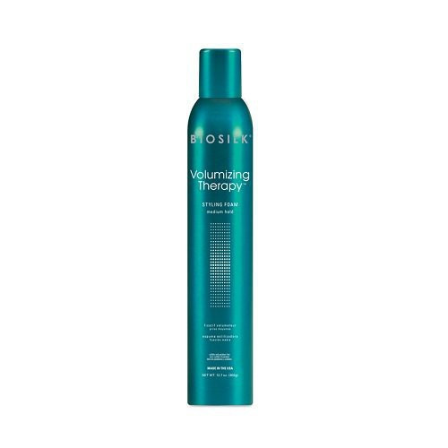 Biosilk Volumizing Therapy Vidutinės fiksacijos plaukų putos, 360g